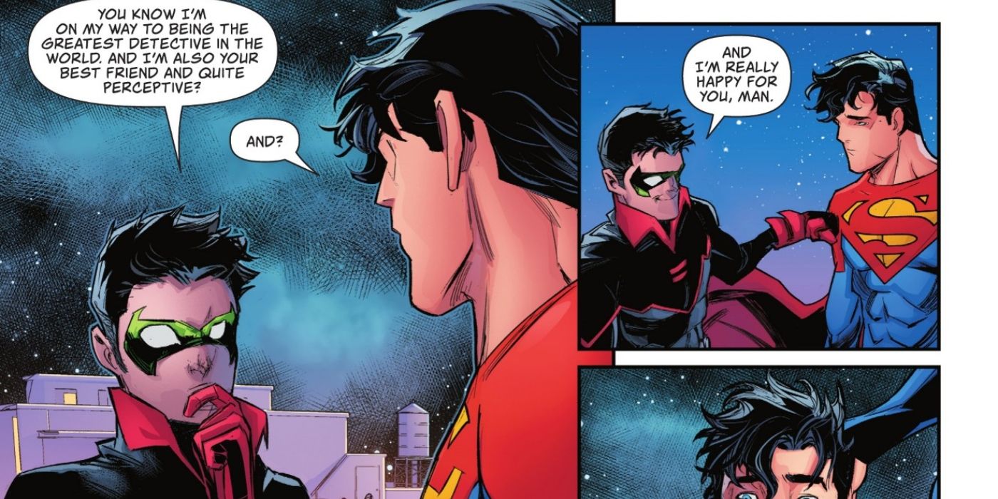 Batman's Son Damian Wayne Is Helping Superman's Son Jon Kent From Afar