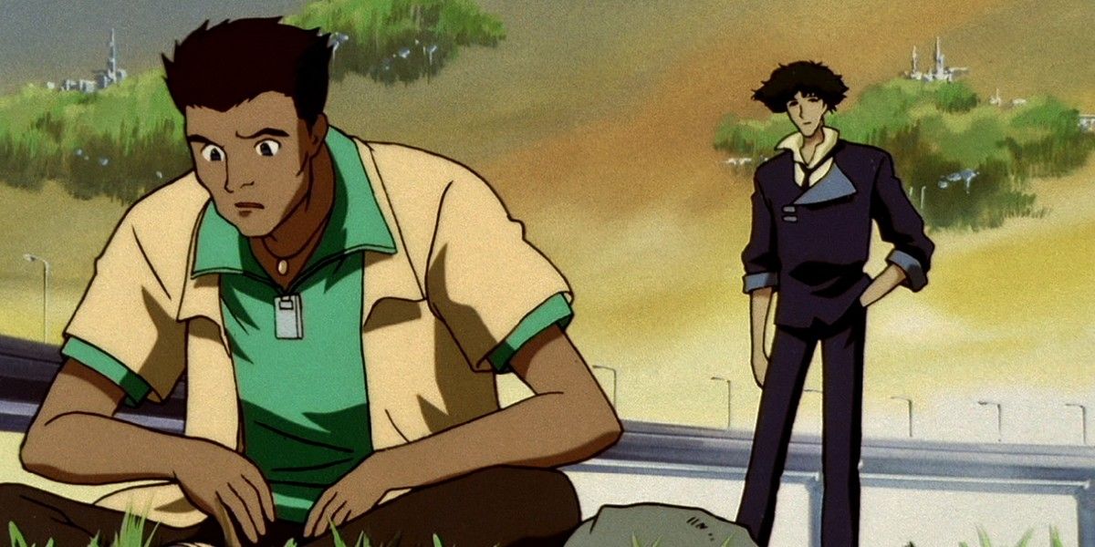 Rocco and Spike in Cowboy Bebop