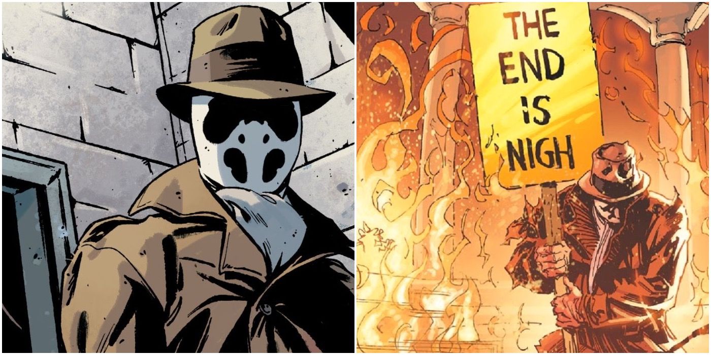 Rorschach Inside A Prison While The World Outside Burns