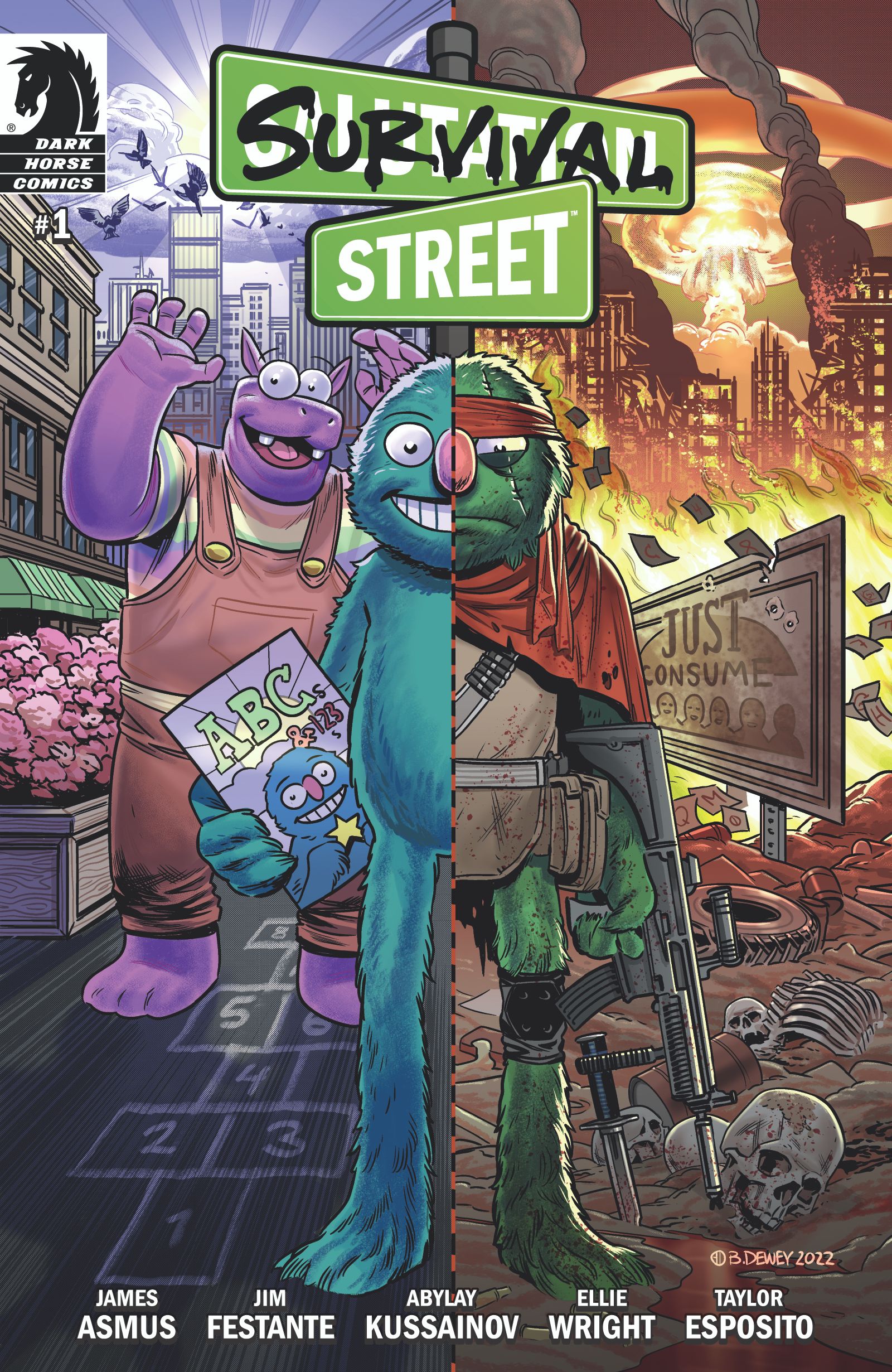 EXCLUSIVE: Sesame Street Becomes a Twisted, Hyper-Violent Nightmare in New Dark Horse Series