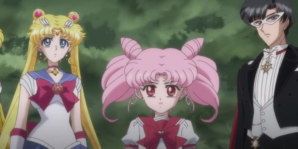 Sailor Moon, Tuxedo Mask, and Chibiusa - Anime Romances
