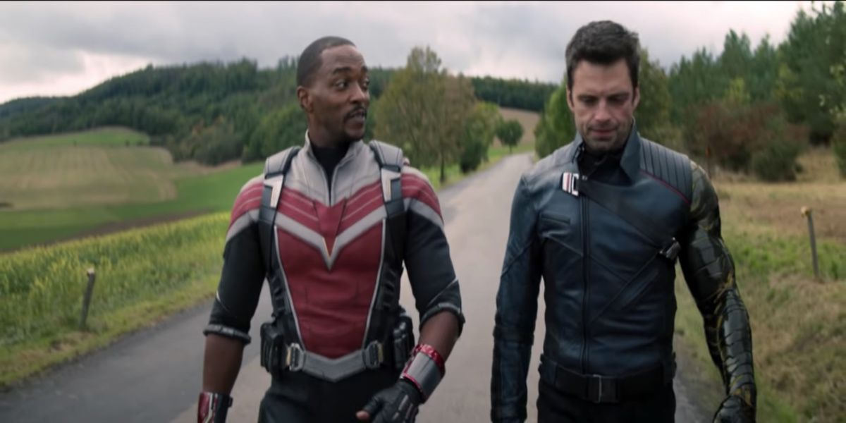 Sam Wilson and Bucky Barnes from Falcon and the Winter Soldier