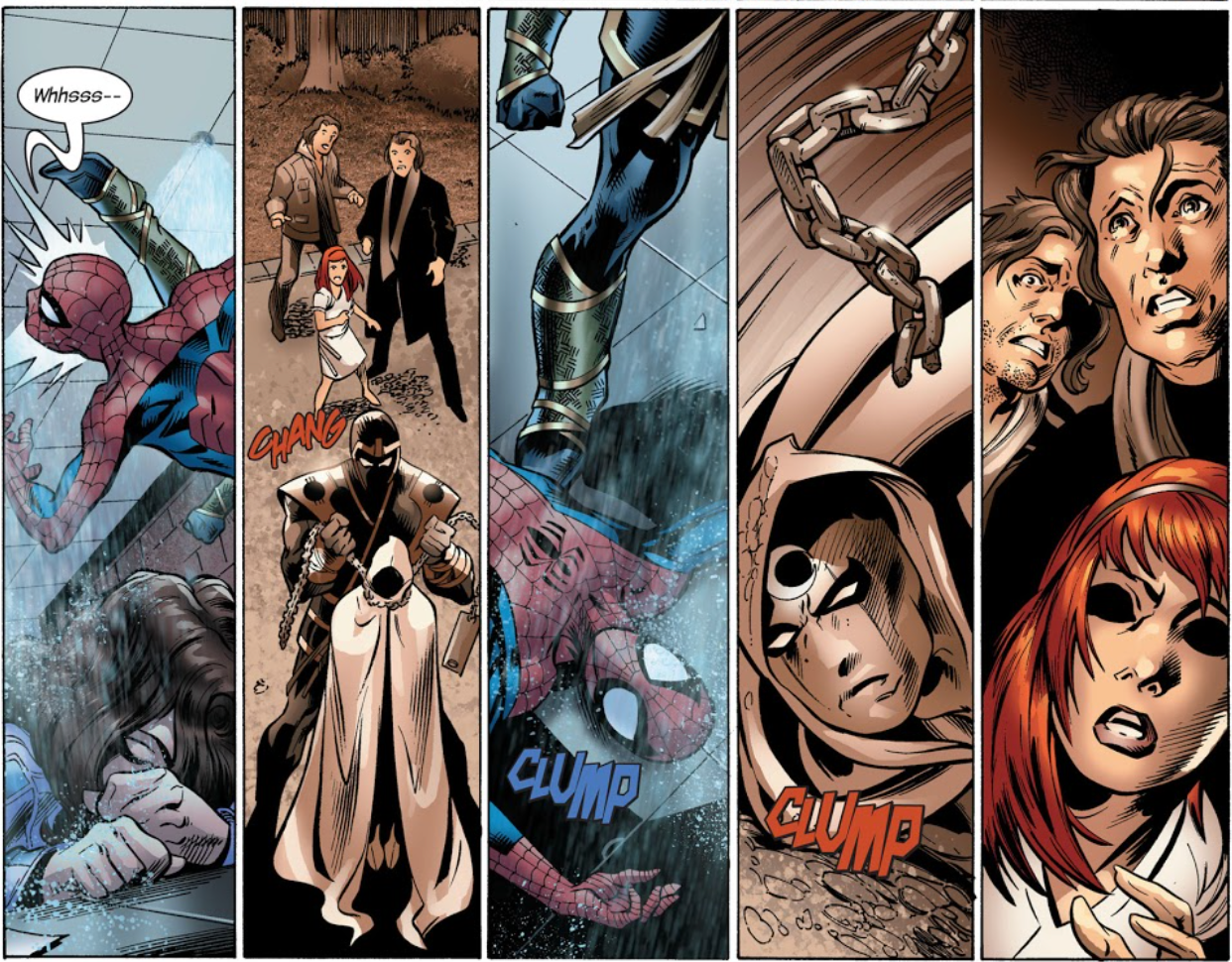 Ronin Kills Moon Knight in Ultimate Spider-Man