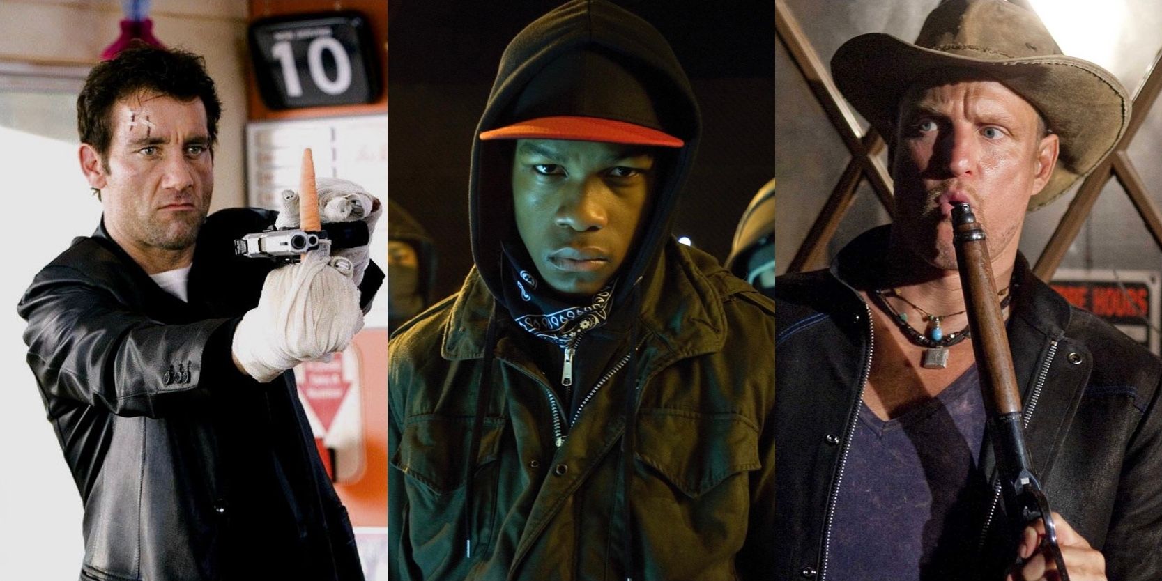 ACTION MOVIES UNDER 90 MINUTES FEATURE IMAGE - SHOOT 'EM UP, ATTACK THE BLOCK, ZOMBIELAND
