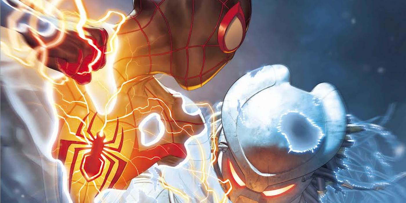 Miles Morales Pits His Stealth Power Against Predator's Tech on New Marvel Variant