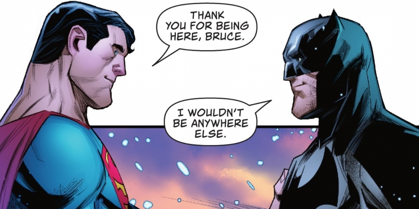DC Reveals a New, Uplifting Secret Involving Batman and Superman