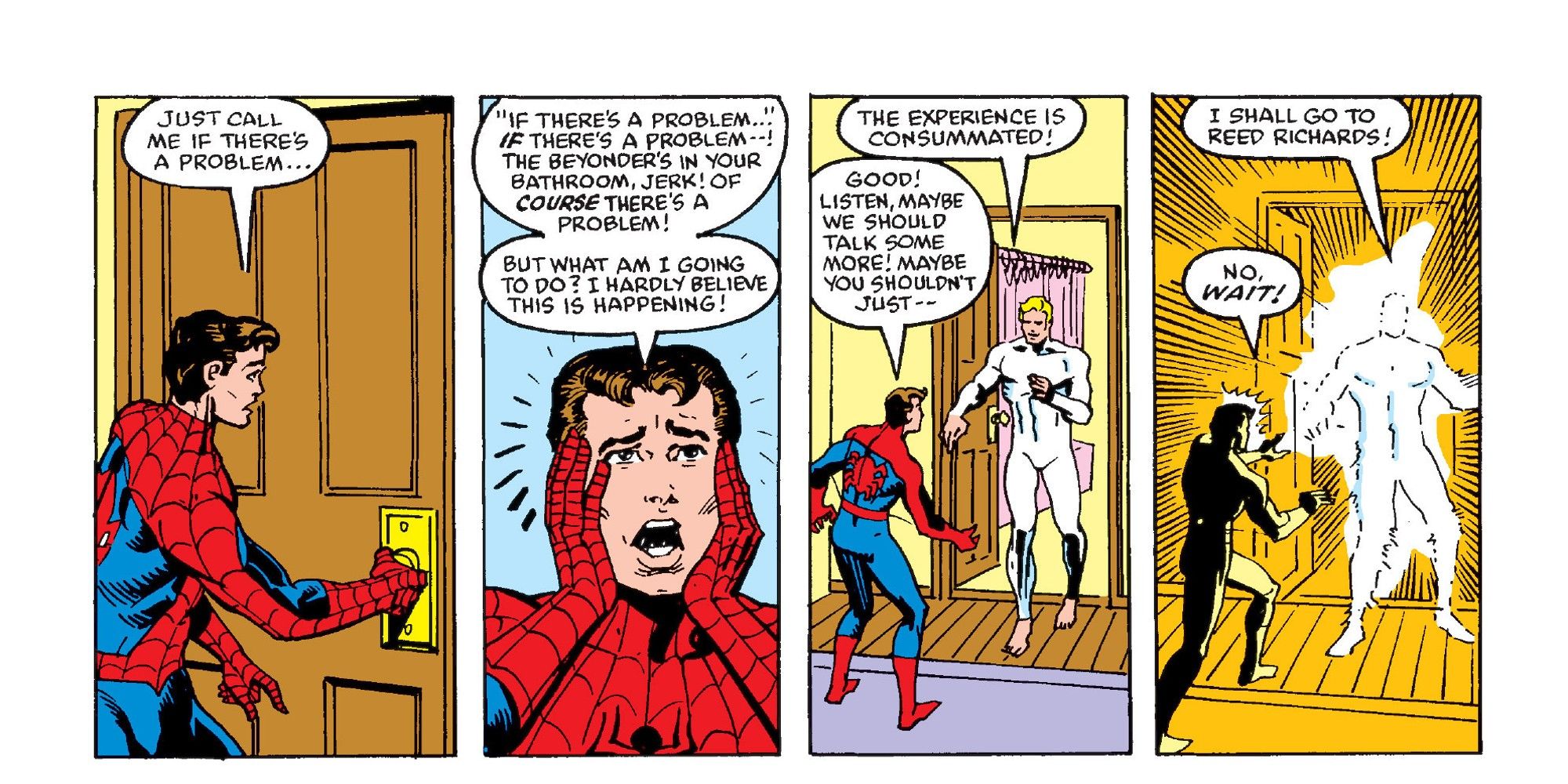 Secret Wars: Spider-Man Taught Beyonder About Bathrooms