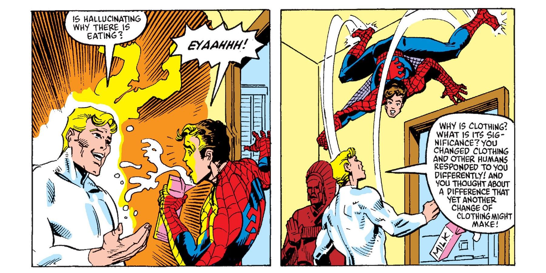 Secret Wars: Spider-Man Taught Beyonder About Bathrooms