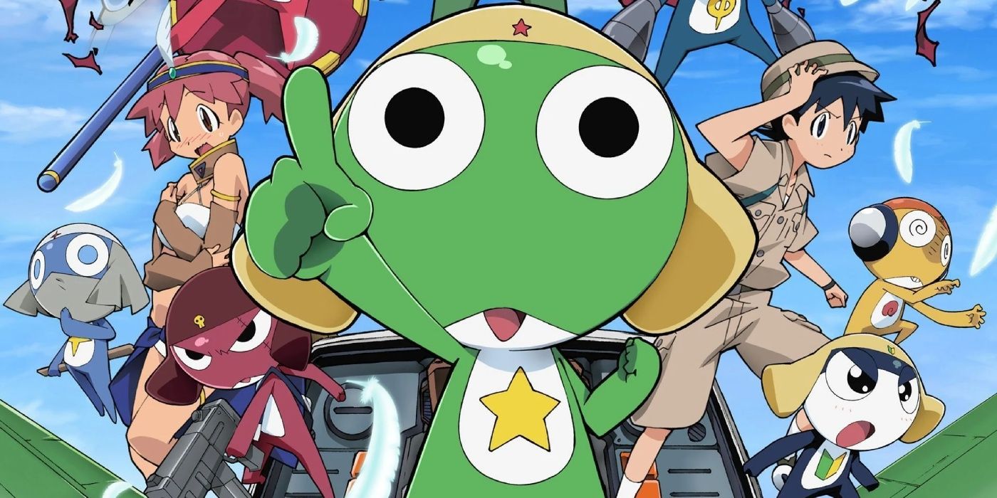 An image from Sgt. Frog.