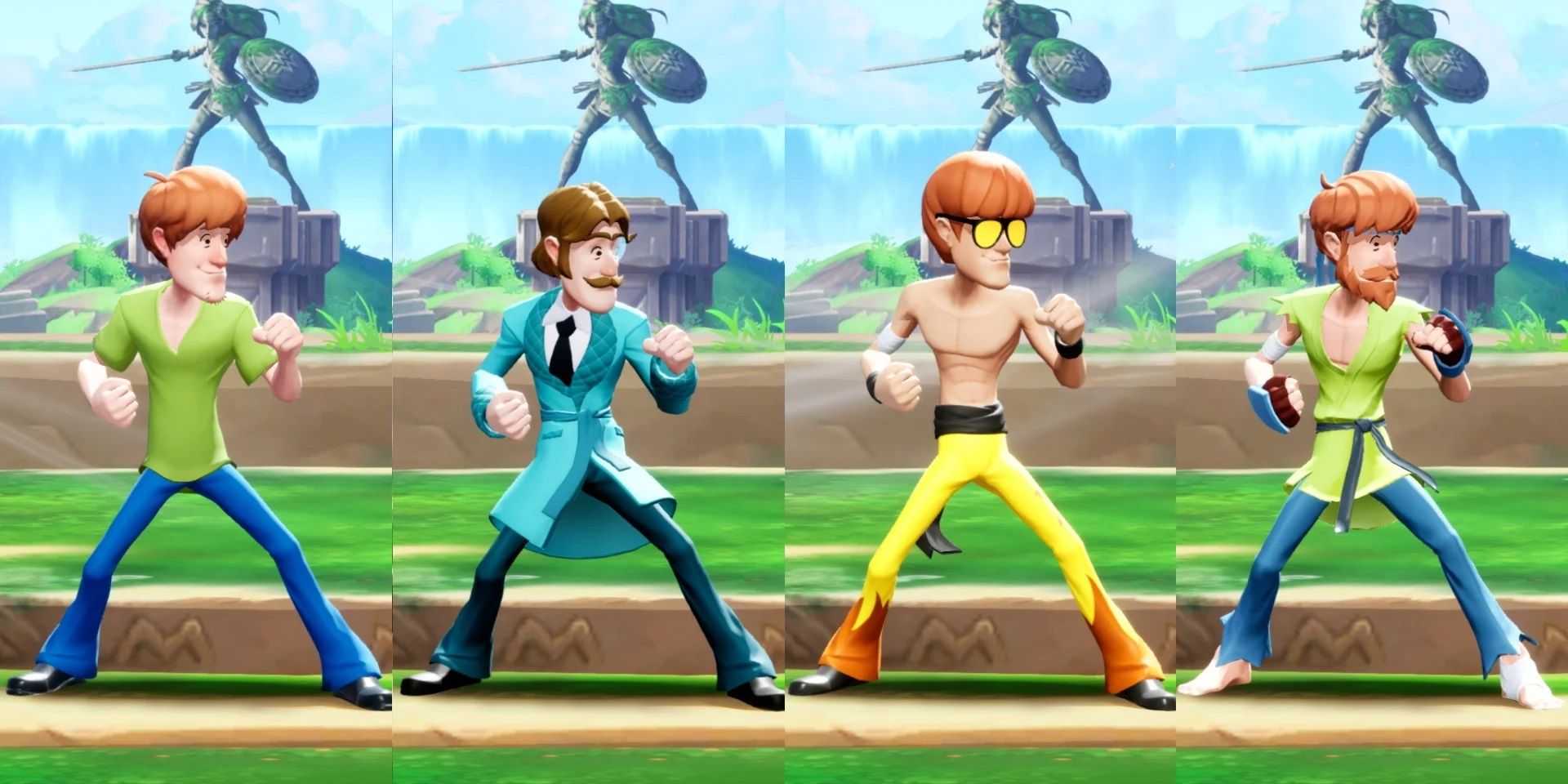 Shaggy Outfit Choices In MultiVersus