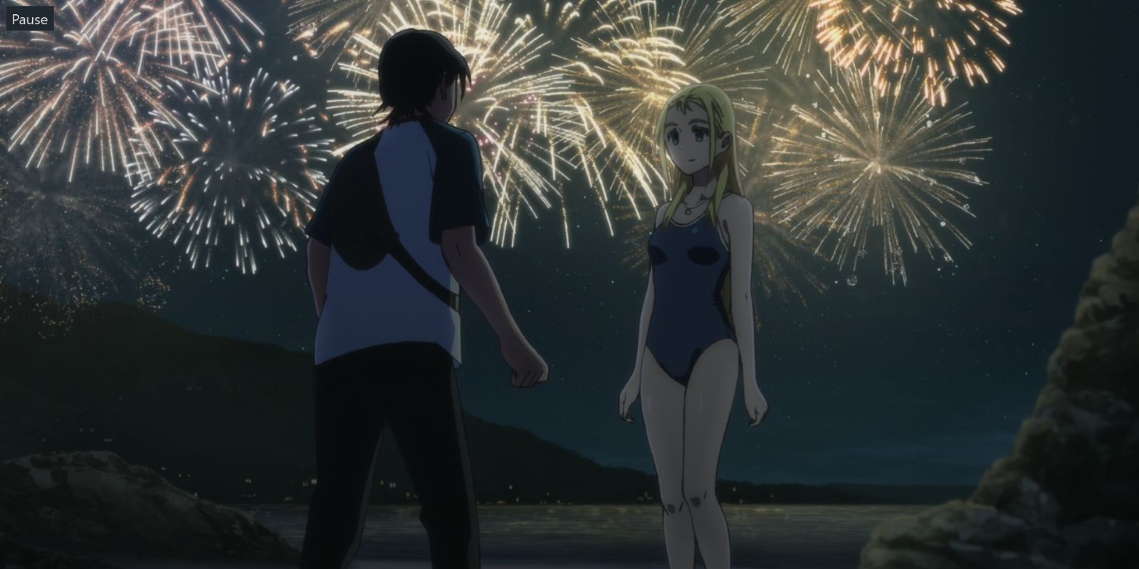 Shinpei Ushio Fireworks Summertime Rendering Episode 4