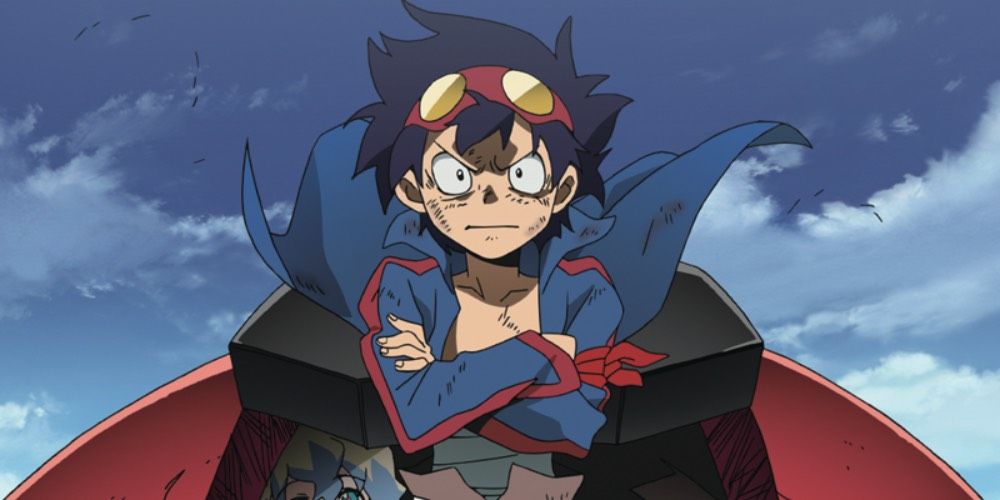 Simon ready to be a leader in Gurren Lagann