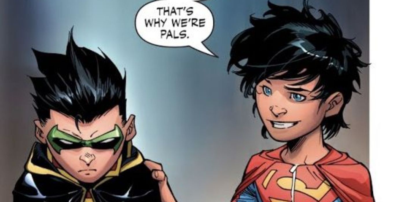 Superboy Jon Kent Robin Damian Wayne