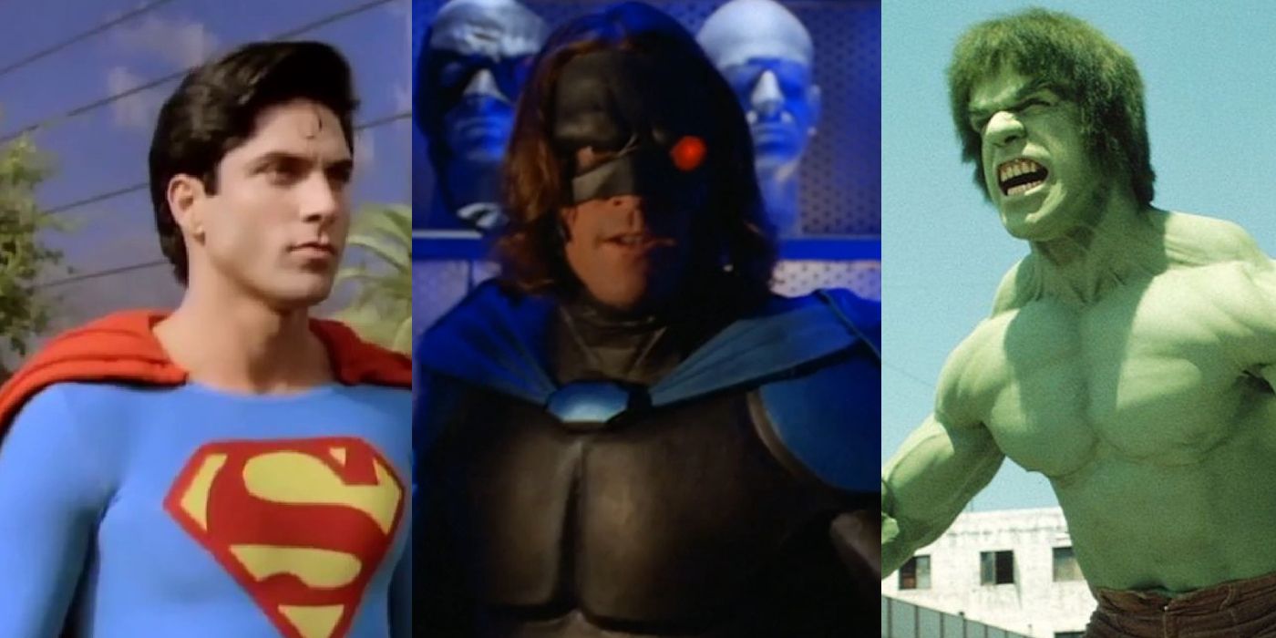Superman, Nightman, Incredible Hulk