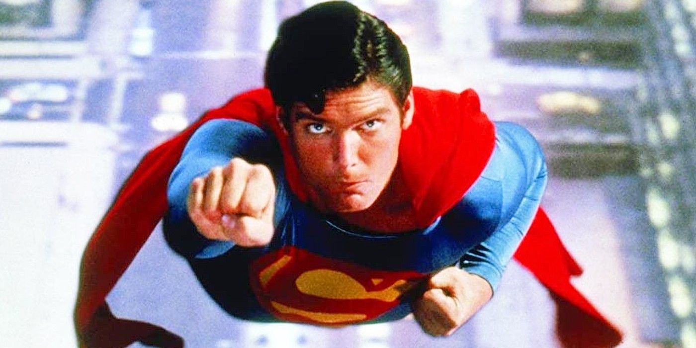 Superman saves the day in Superman The Movie