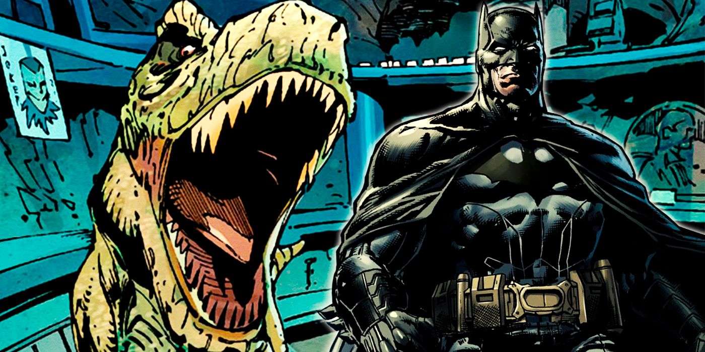 Why Does Batman have a T-Rex in the Batcave