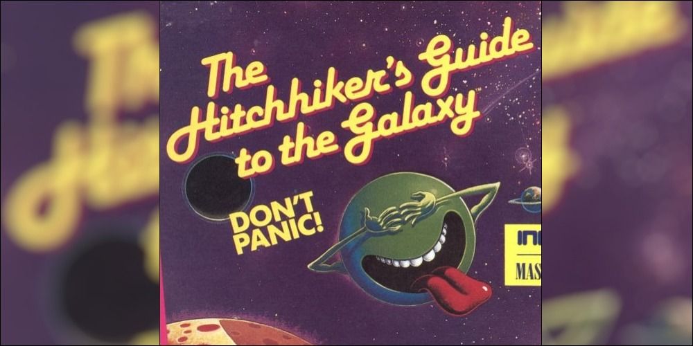 2:1 collage cover for The Hitchhiker's Guide to the Galaxy game