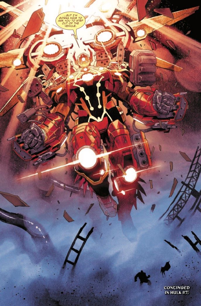 Iron Man Gets a MASSIVE Armor Upgrade to Fight Thor and the Hulk