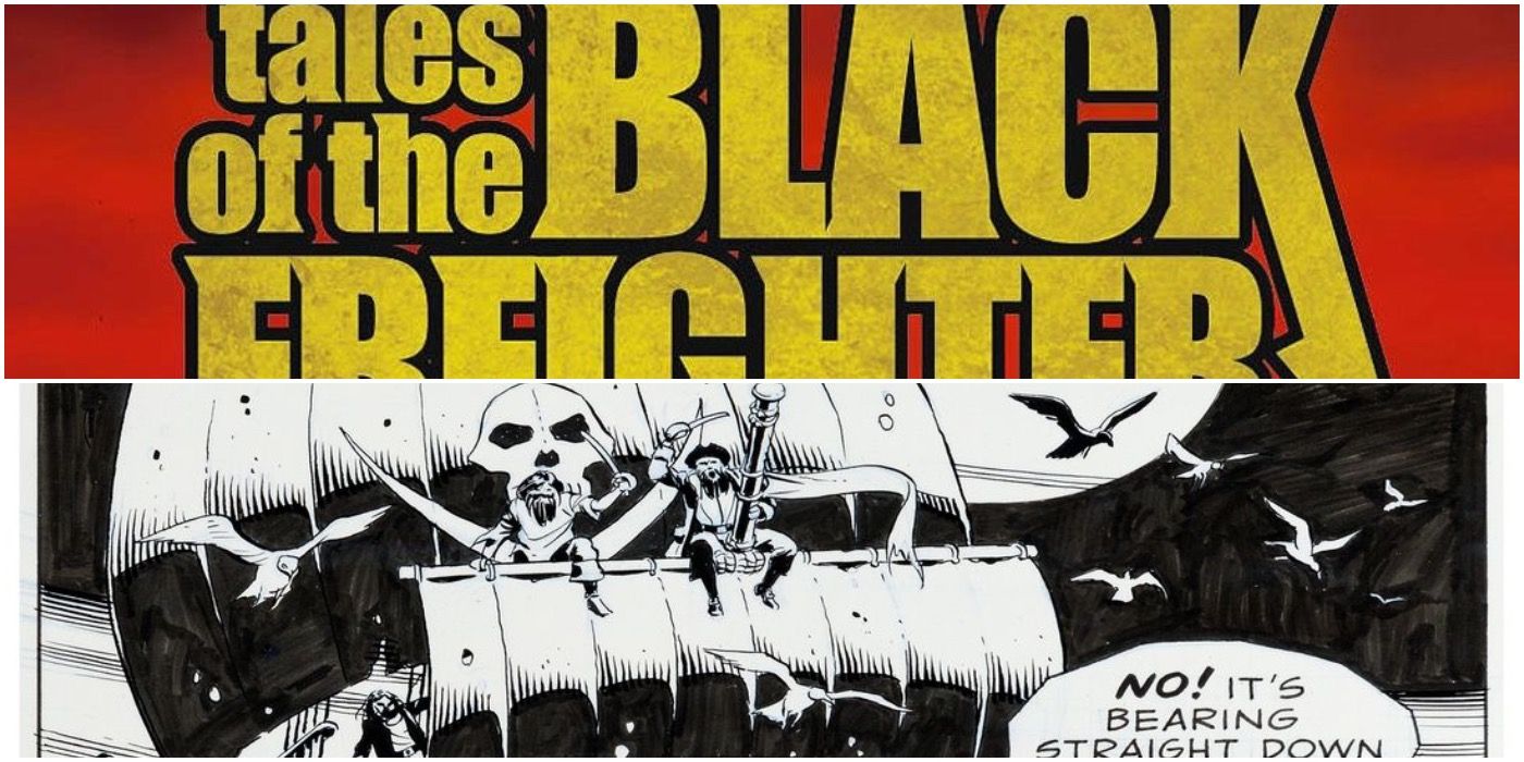 Tales of the Black Freighter Watchmen comic book within the comic book