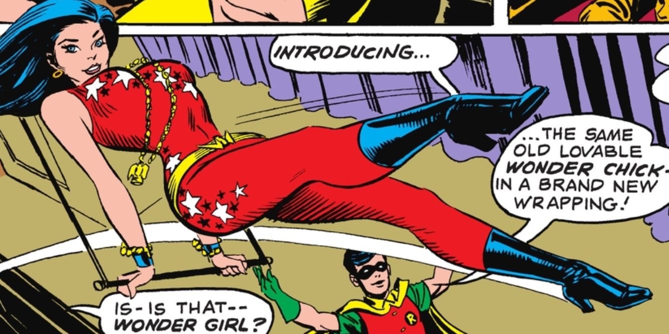 An image of Wonder Girl and Robin.