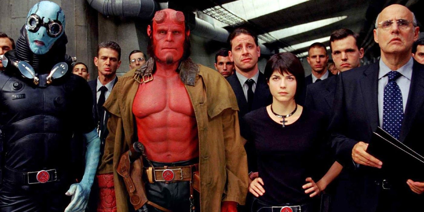 The BPRD welcomes Johan Krauss in Hellboy II: The Golden Army.