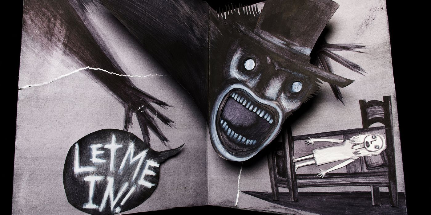 the titular creature in The Babadook