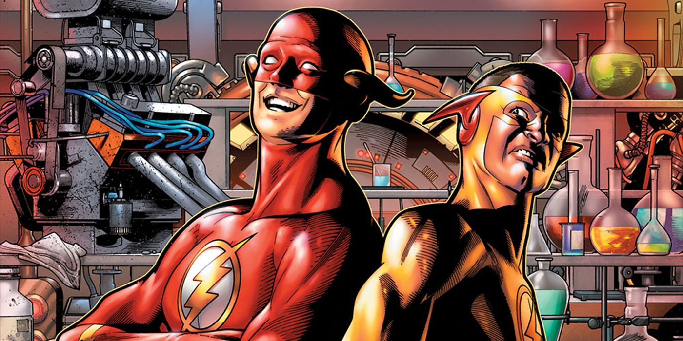The Flash Wally West Kid Flash Header