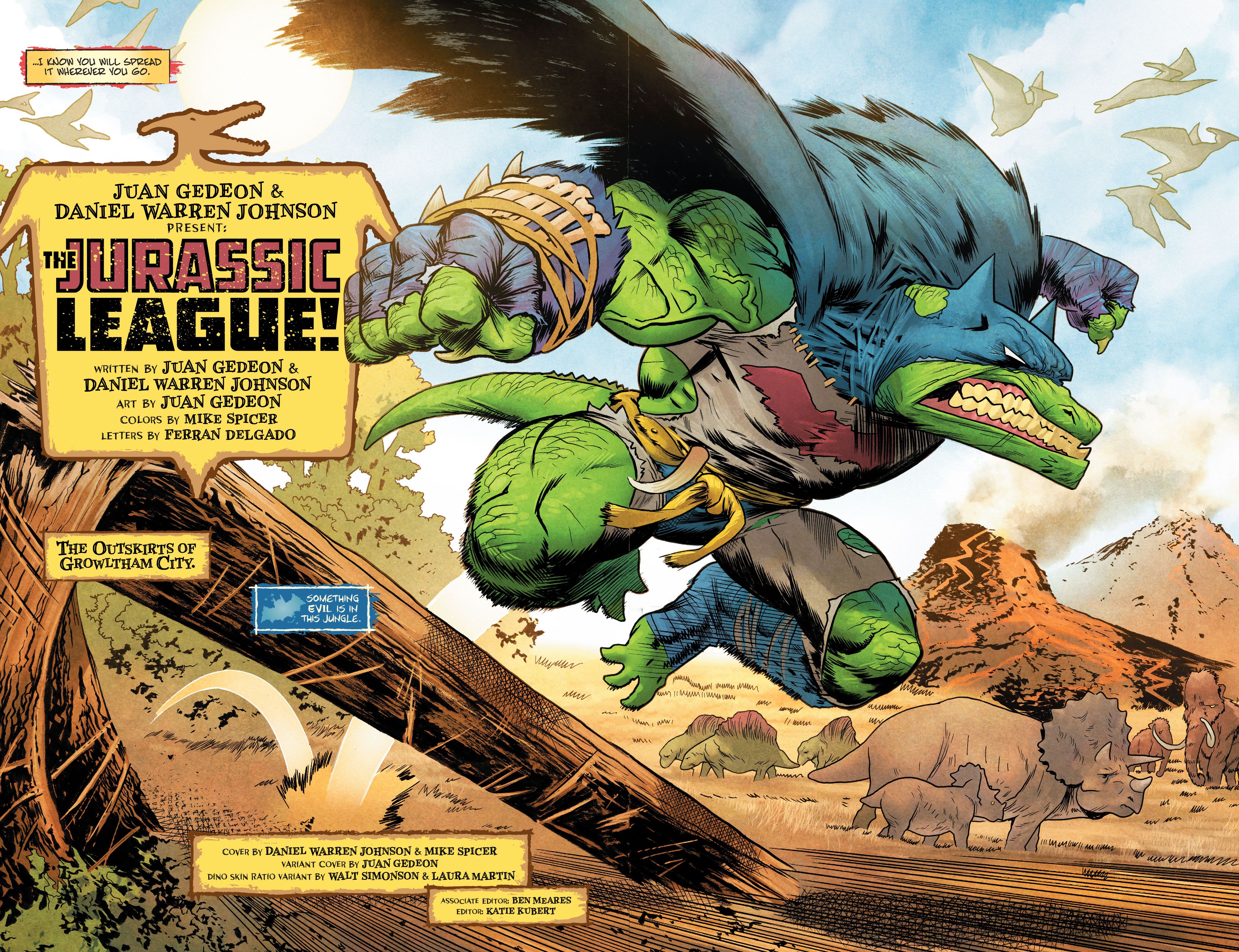 The Jurassic League Creators Dive Into Their DinoDriven Vision of the DCU