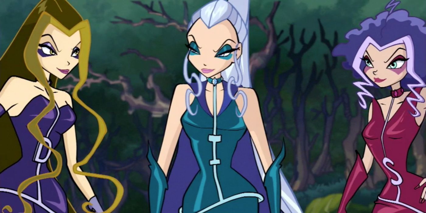 The Trix from Winx Club 
