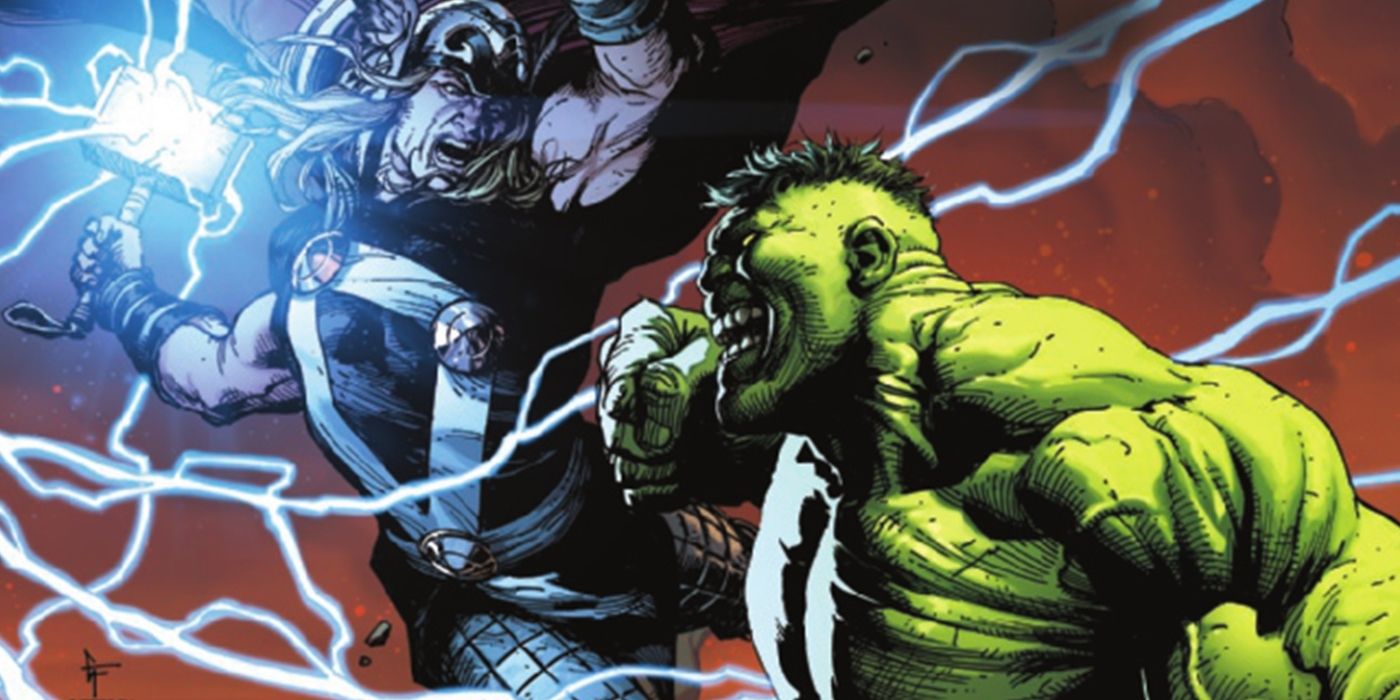 Thor Hulk Black Hand of God 1