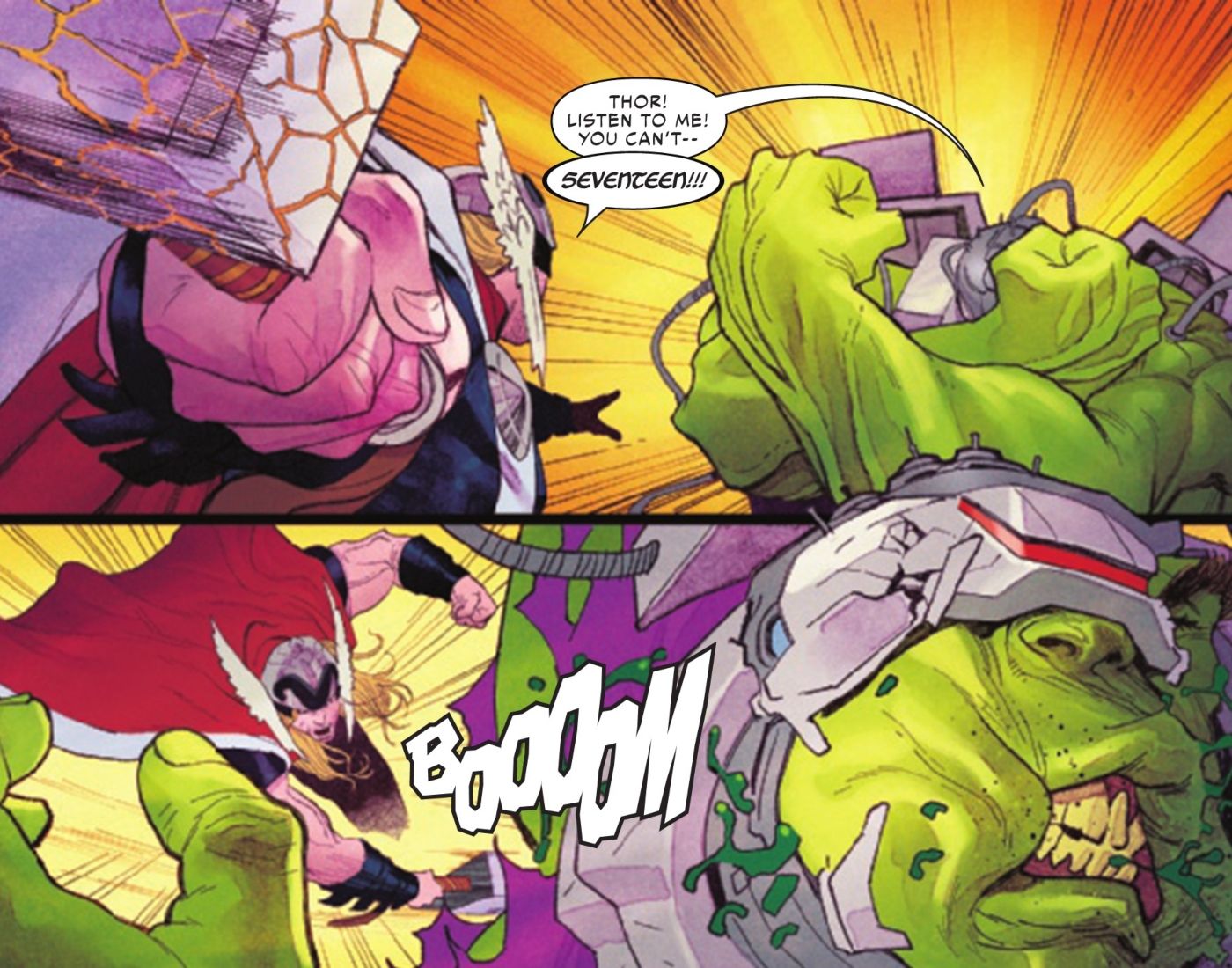 Thor Hulk Black Hand of God 3