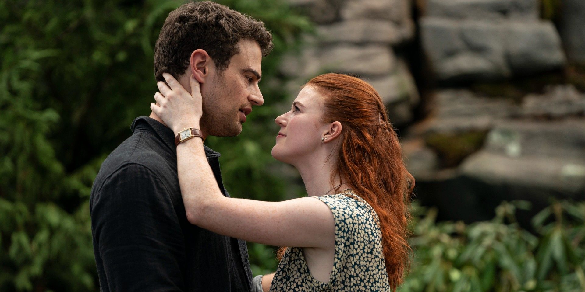Time Travelers Wife Theo James Rose Leslie Outdoors