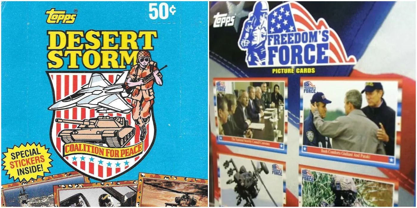 Topps Desert Storm And Enduring Freedom Cards