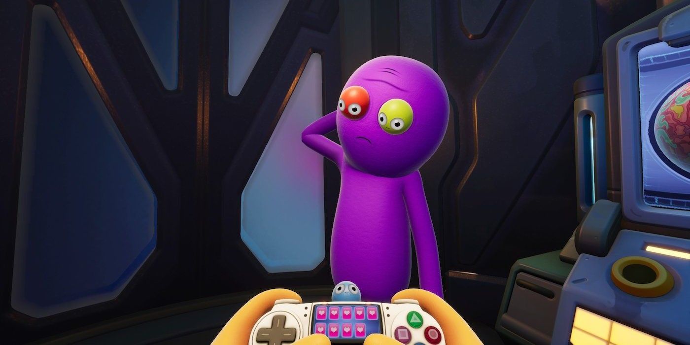 Trover Saves The Universe Sad Face