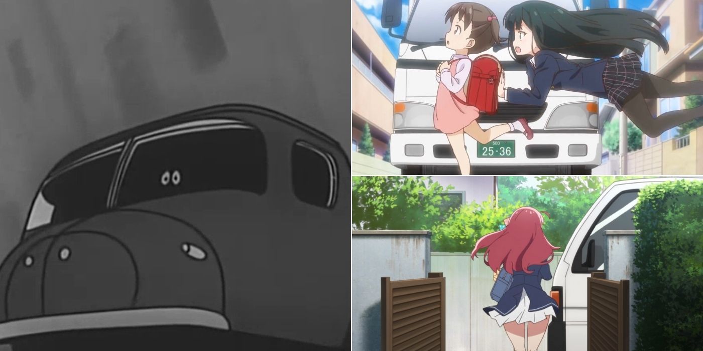 Which is the anime in which a girl is hit by a truck and then