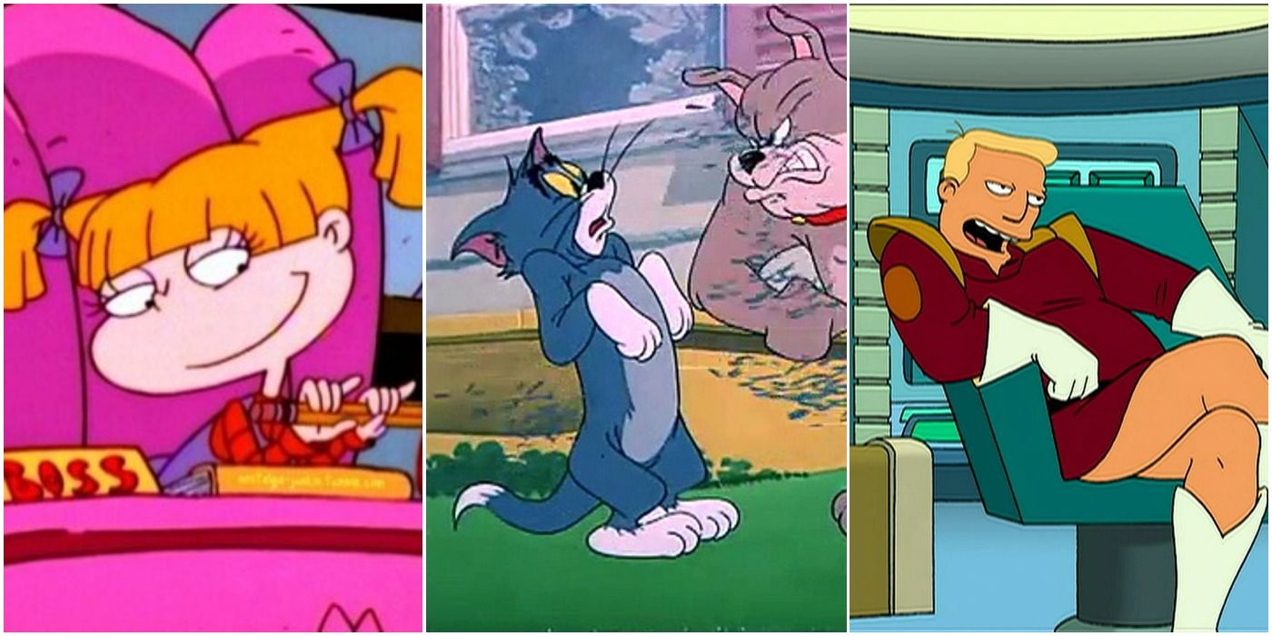 Rugrats, Tom and Jerry, And Futurama - unlikable cartoon characters