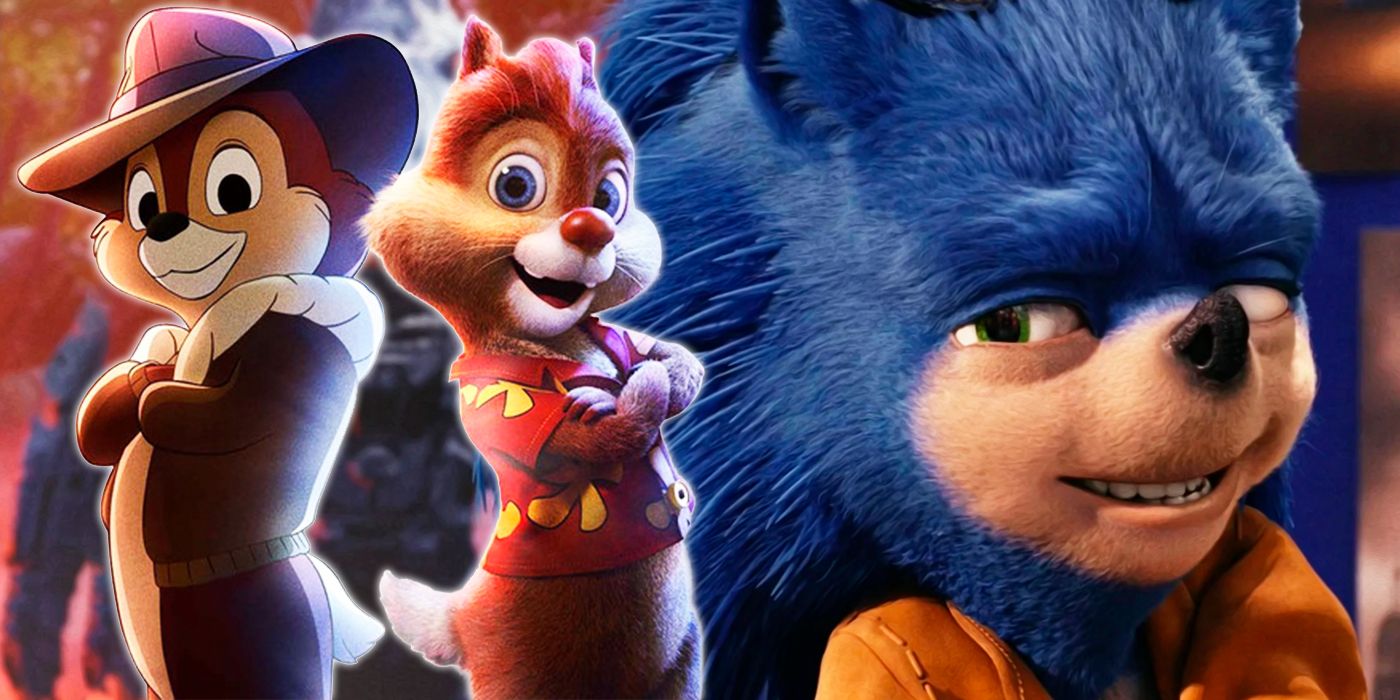 Ugly Sonic makes film debut in Chip 'N Dale: Rescue Rangers