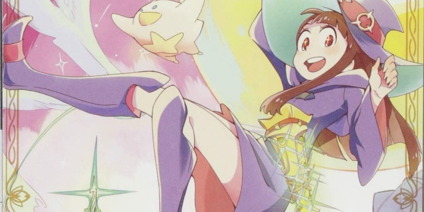 Akko in Little Witch Academia.