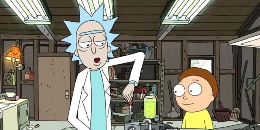 Rick and Morty lab