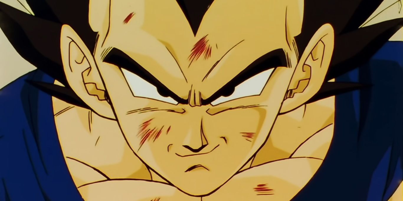 Vegeta acknowledging Goku has surpassed him