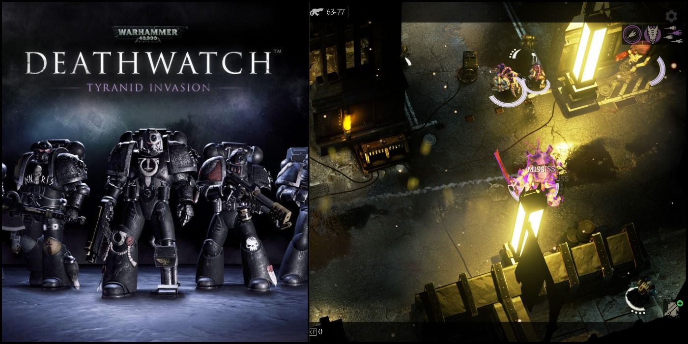 Warhammer 40,000 Deatchwatch - Tyranid Invasion cover and gameplay