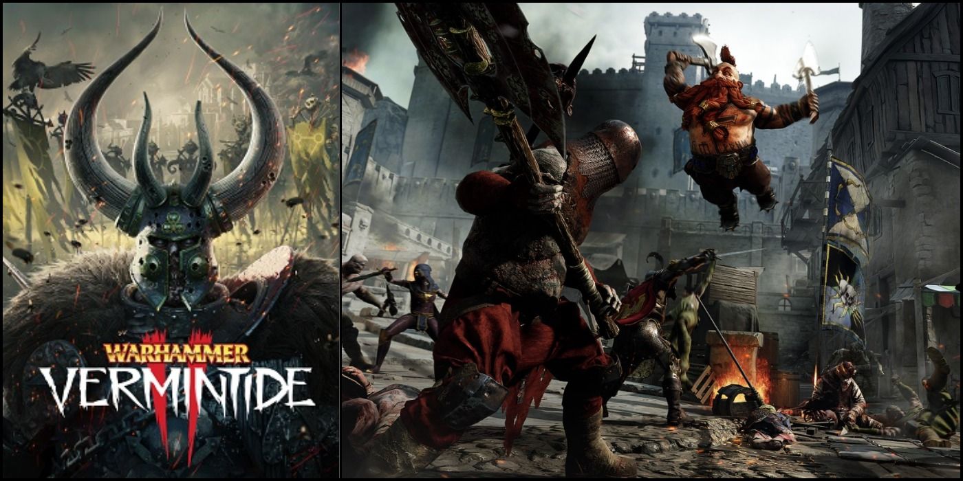 Warhammer Vermintide 2 cover and gameplay