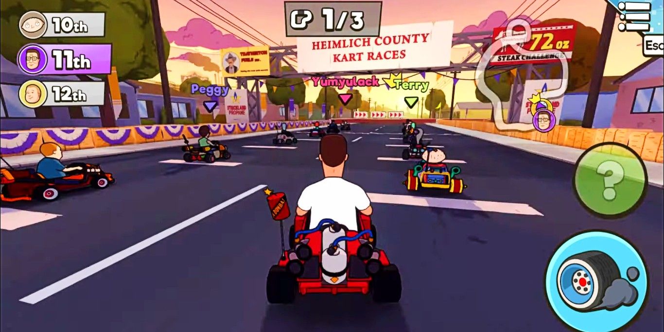 Screenshot depicting the beginning of a kart race, as seen in Warped Kart Racers.
