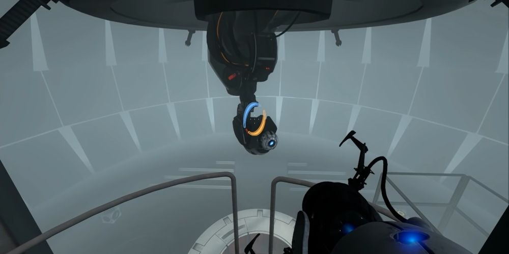 Wheatley becomes corrupted by power in Portal 2