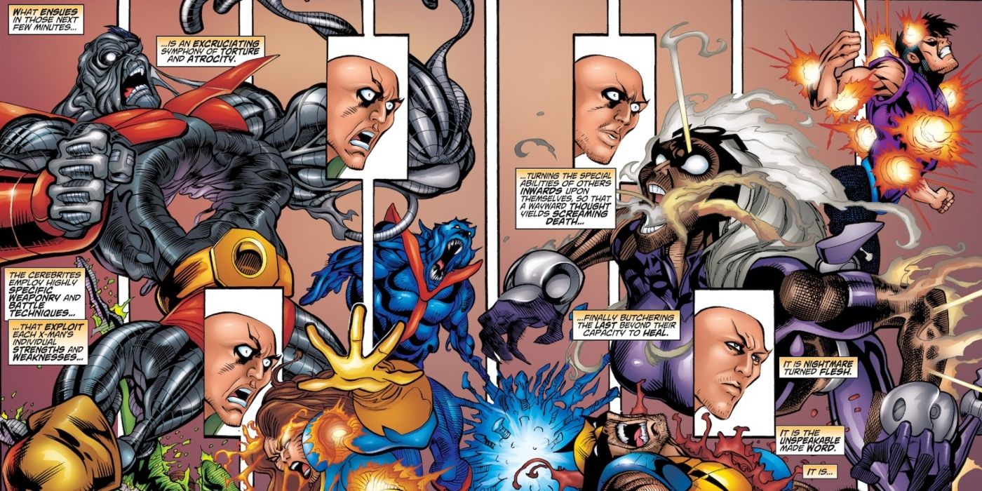 The Xavier Protocols being used against the X-Men in Marvel Comics