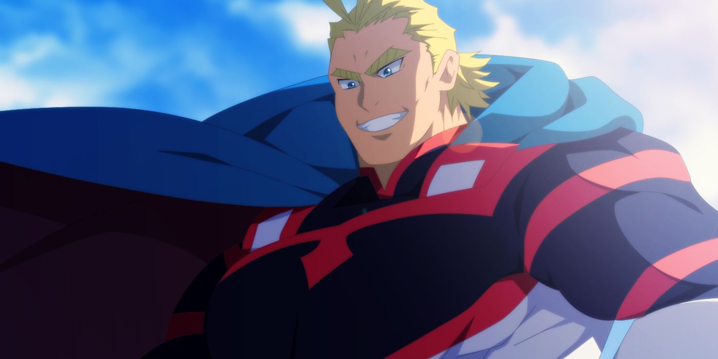 Young All Might in My Hero Academia.