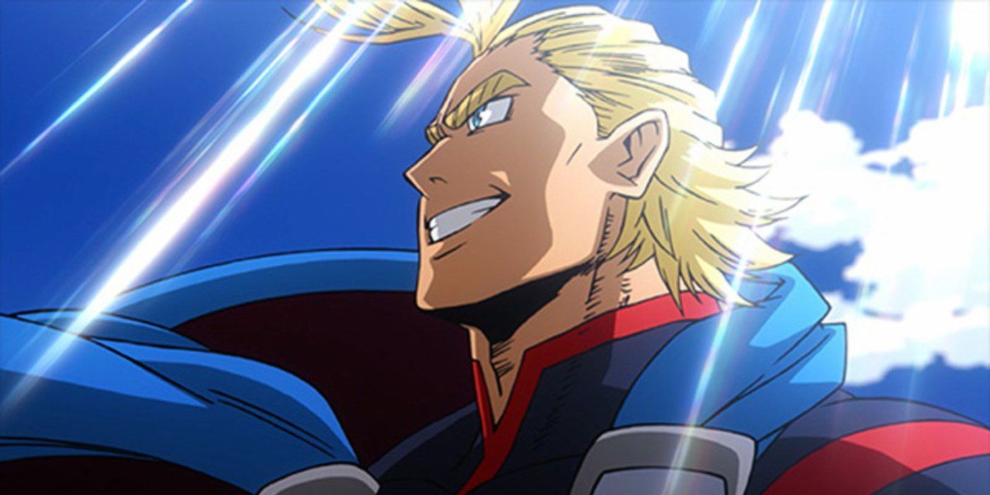 Young All Might in My Hero Academia.