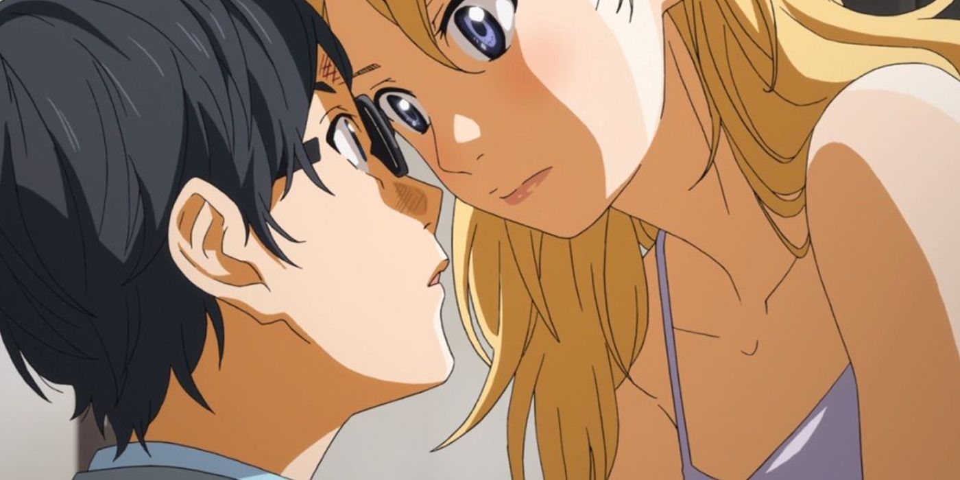 An image from Your Lie In April.