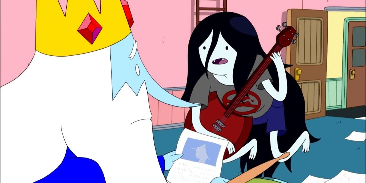 adventure time ice king and marceline