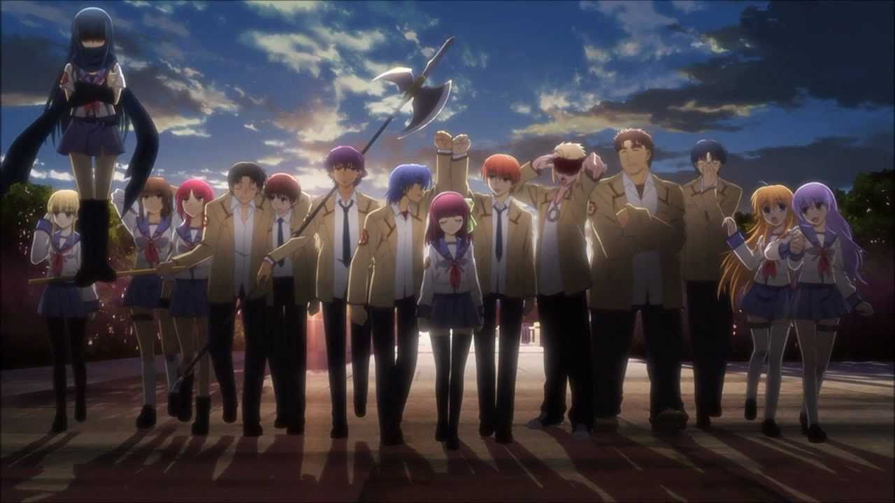 Image taken from the Angel Beats! end credits